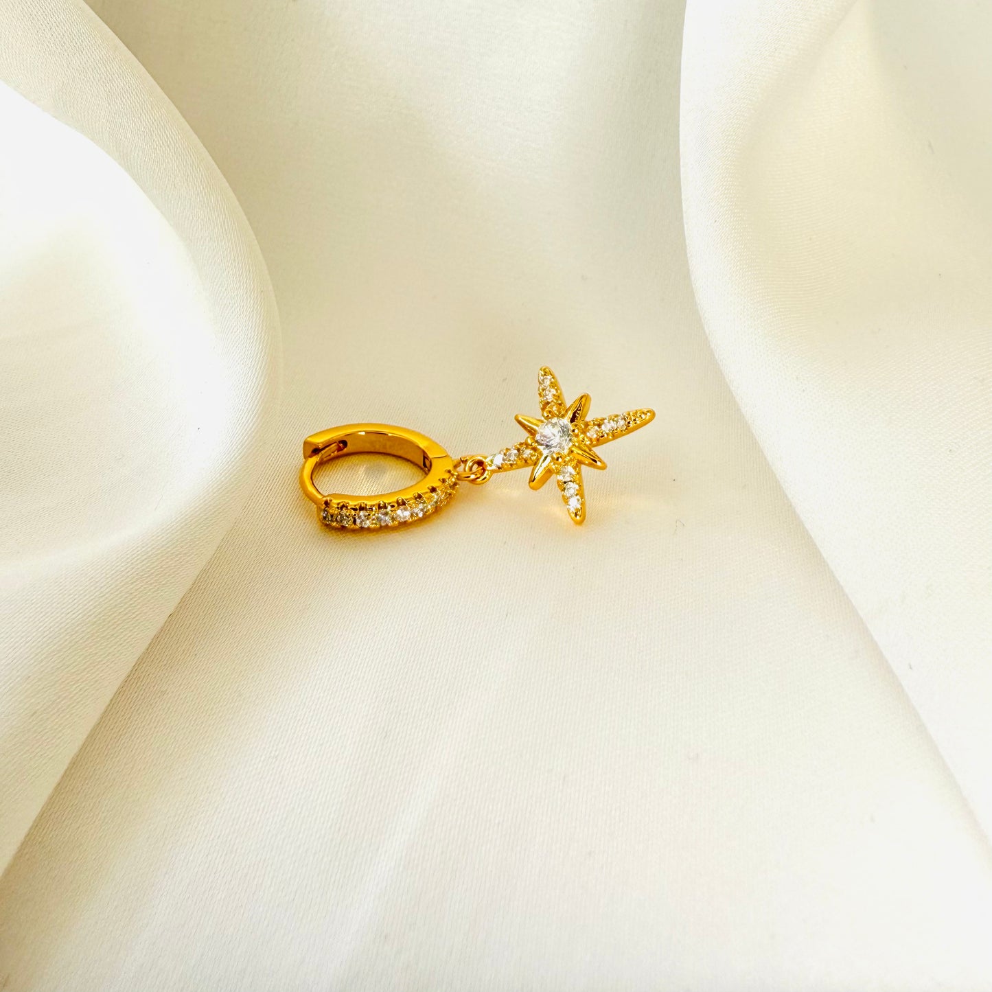 Ohrring Stern Gold - Velvet Vista