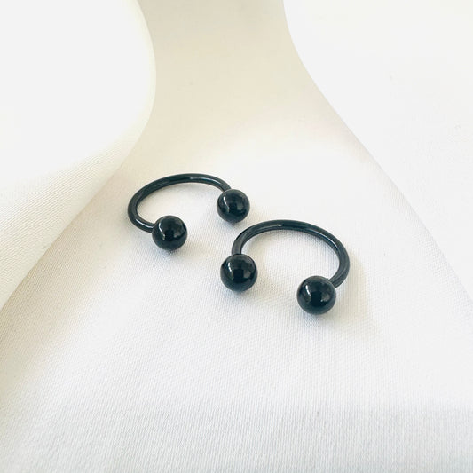 Septum Kugel Schwarz - Velvet Vista