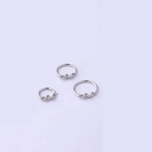 Schlangenring für Nase und Ohr - Velvet Vista