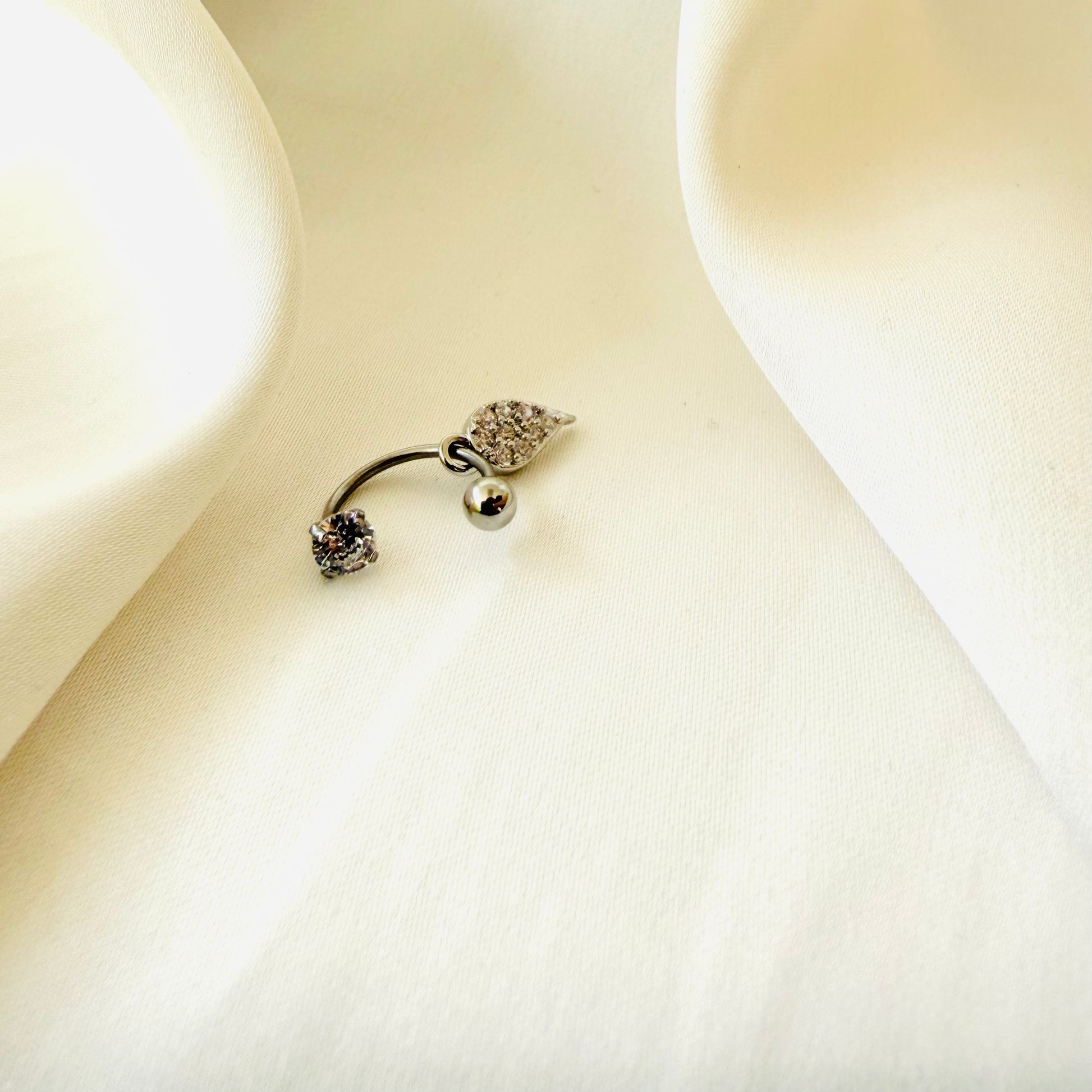 Ohrring Flügel Silber - Velvet Vista