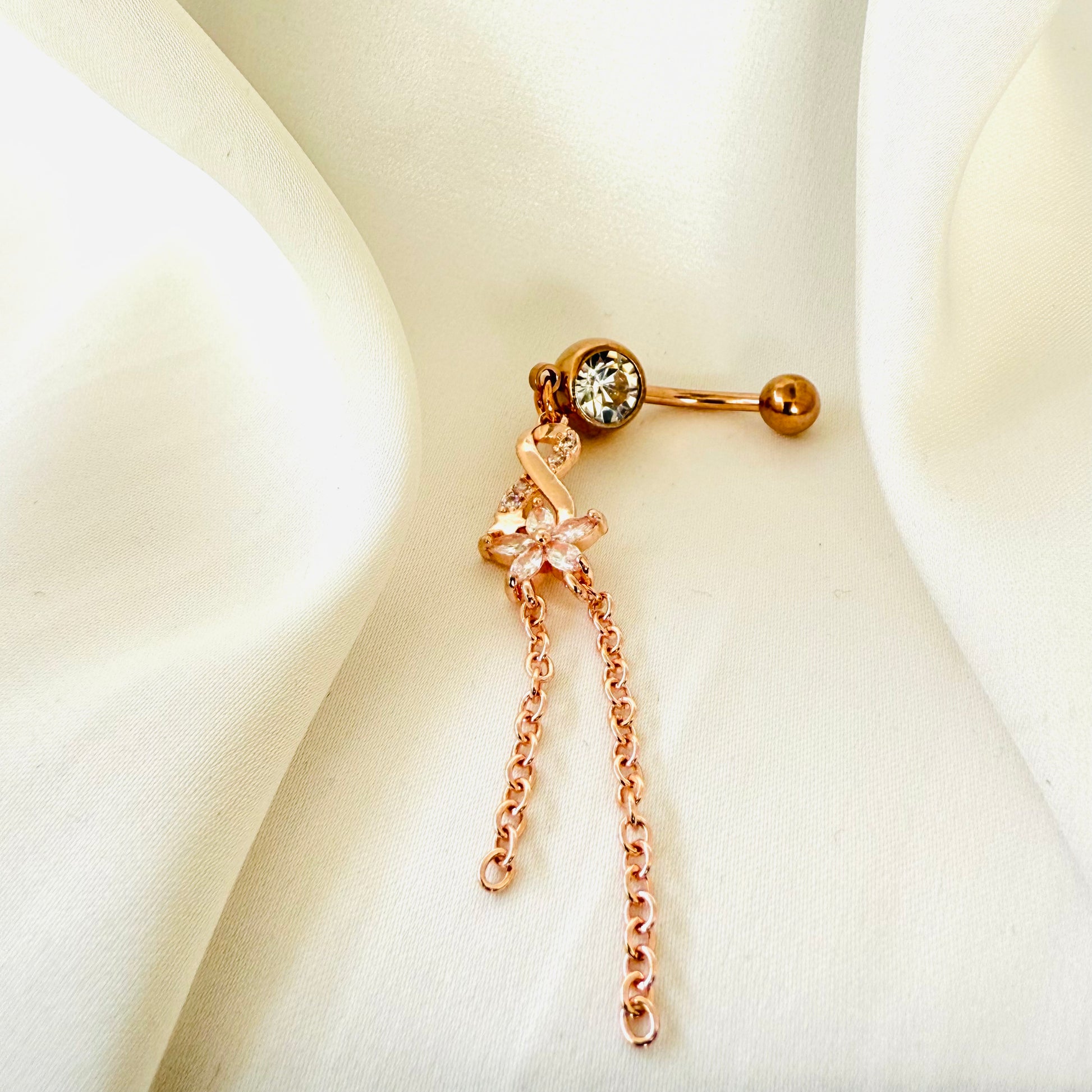 Bauchnabel Anhänger Infinity - Velvet Vista