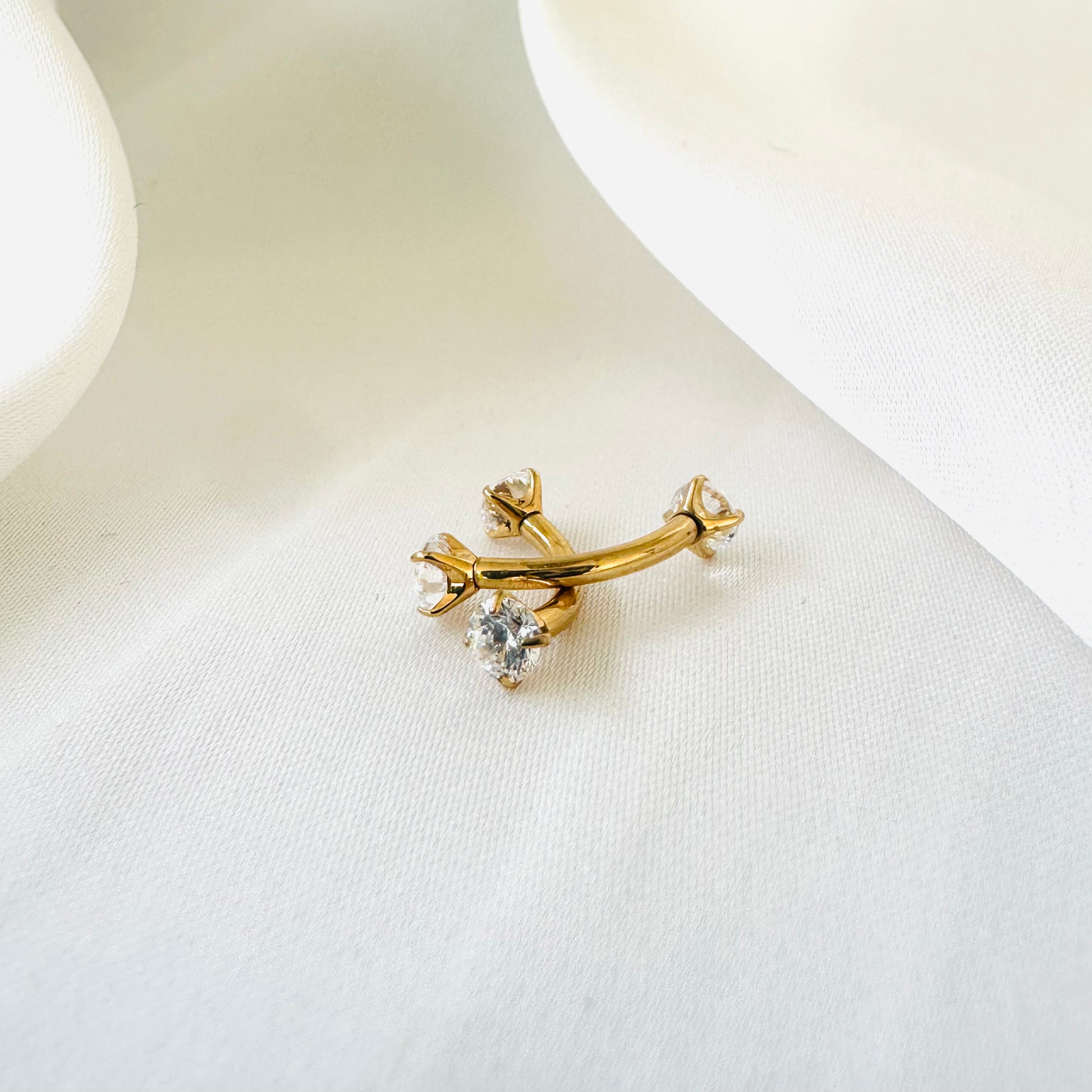 Banana Titan Kristallstein Gold - Velvet Vista