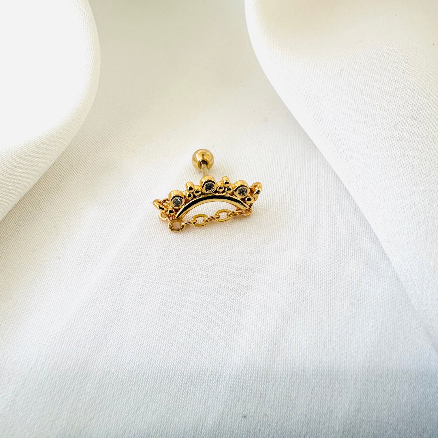 Ohrstecker Geometric Flower - Velvet Vista