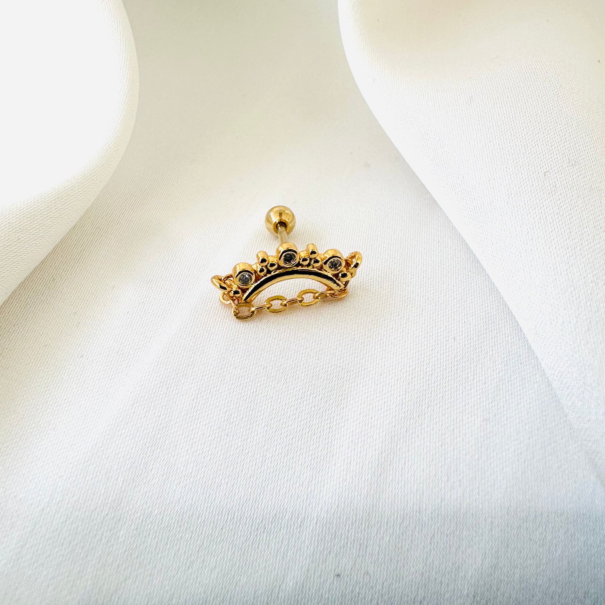 Ohrstecker Geometric Flower - Velvet Vista