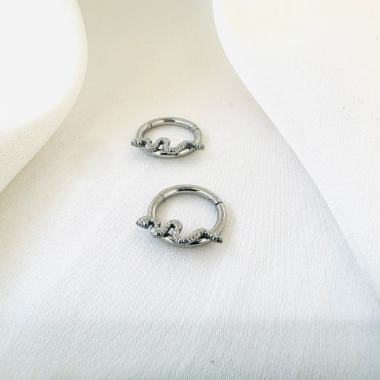 Schlangenring für Nase und Ohr - Velvet Vista