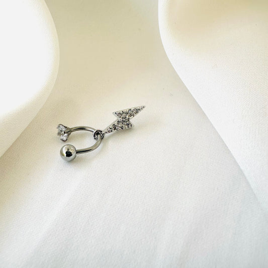 Ohrring Blitz Silber - Velvet Vista