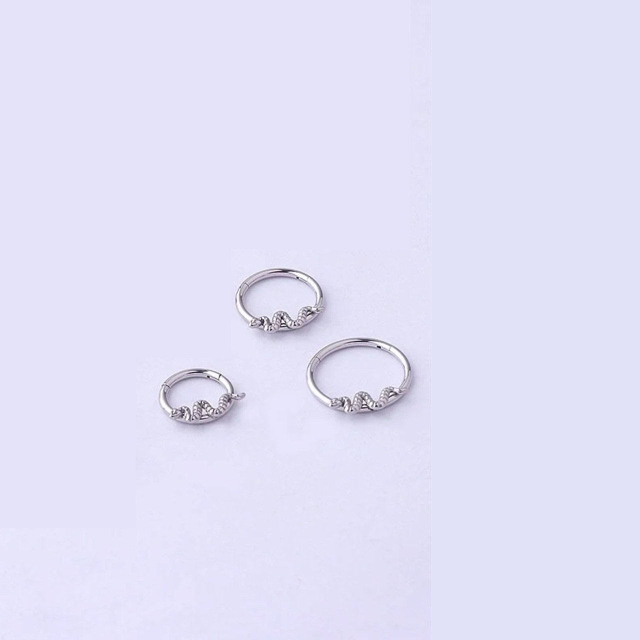 Schlangenring für Nase und Ohr - Velvet Vista